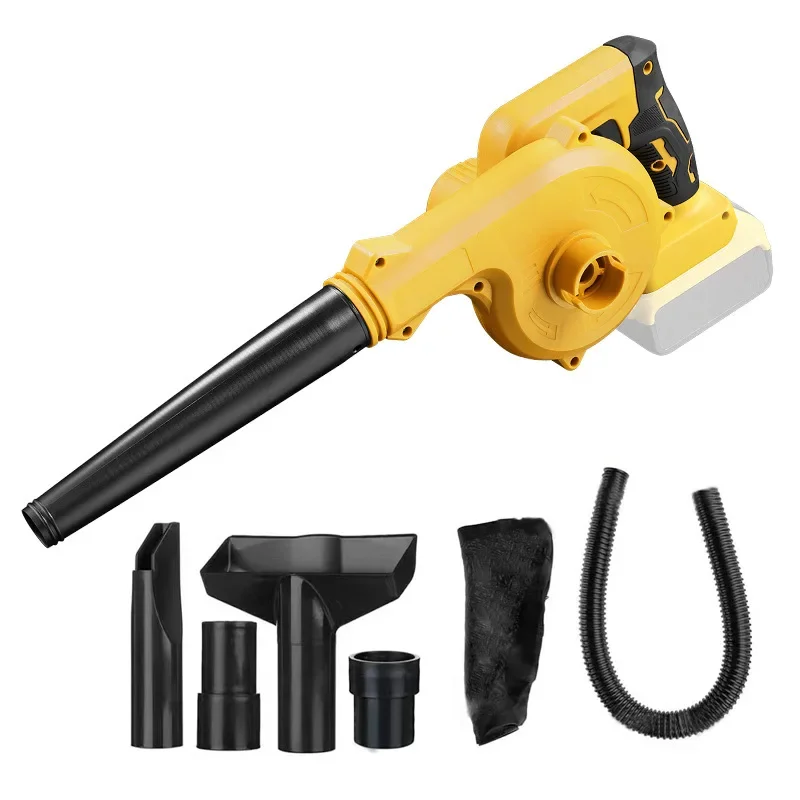 Handheld wireless vacuum cleaner lithium battery hair dryer portable small blower soot blowing household dust collector