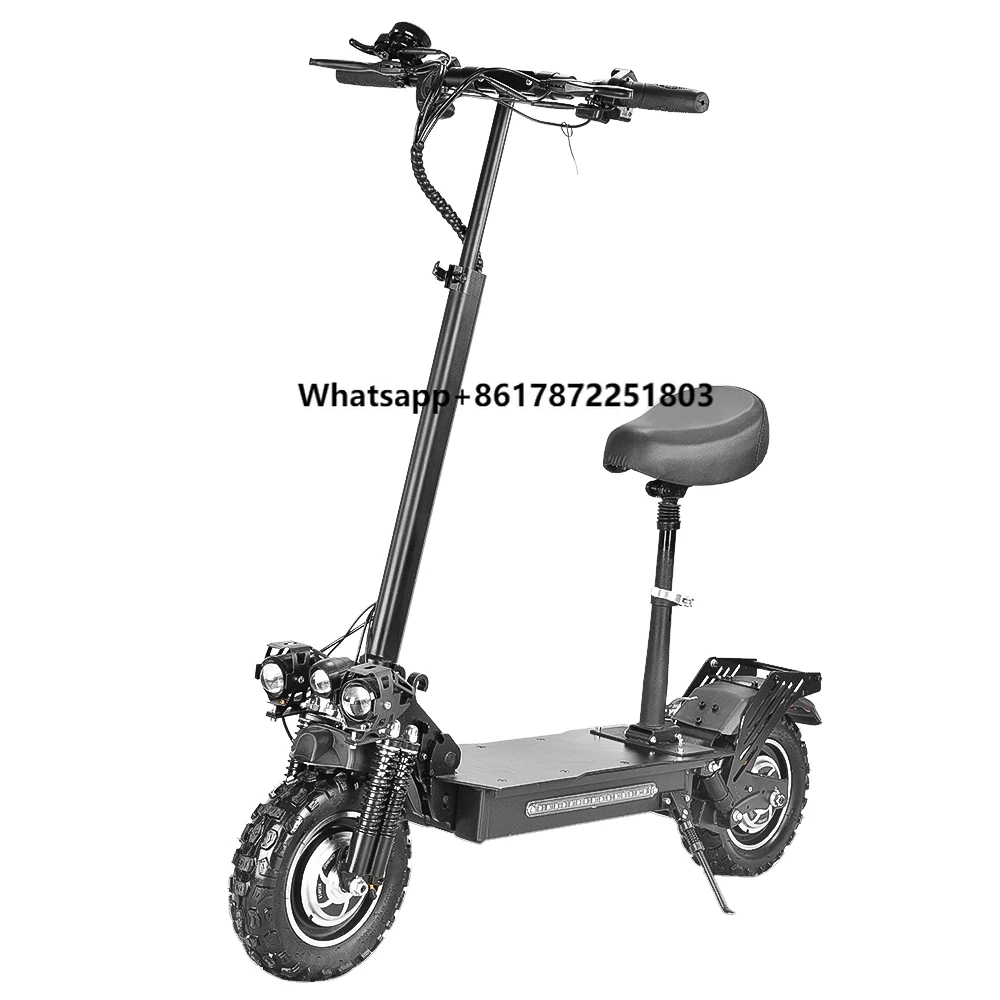 

1200W Dual Motor Foldable Electric Scooters with 11-inch Off-road Wide Tires