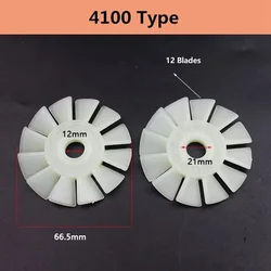 1pcs Motor Fan Impeller Replacement Parts For 4100 Cutting Machine Blade 110 Marble Machine Impeller Power Tools Accessories