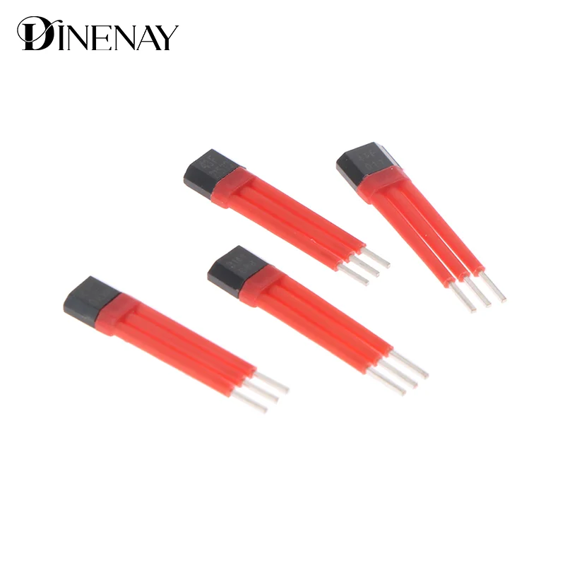 10PCS Electrocar Motor Hall Sensor 3144 41F 43F 413 With High Temperature Insulation Sleeve Hall Element Switch 13A A44E Sensor