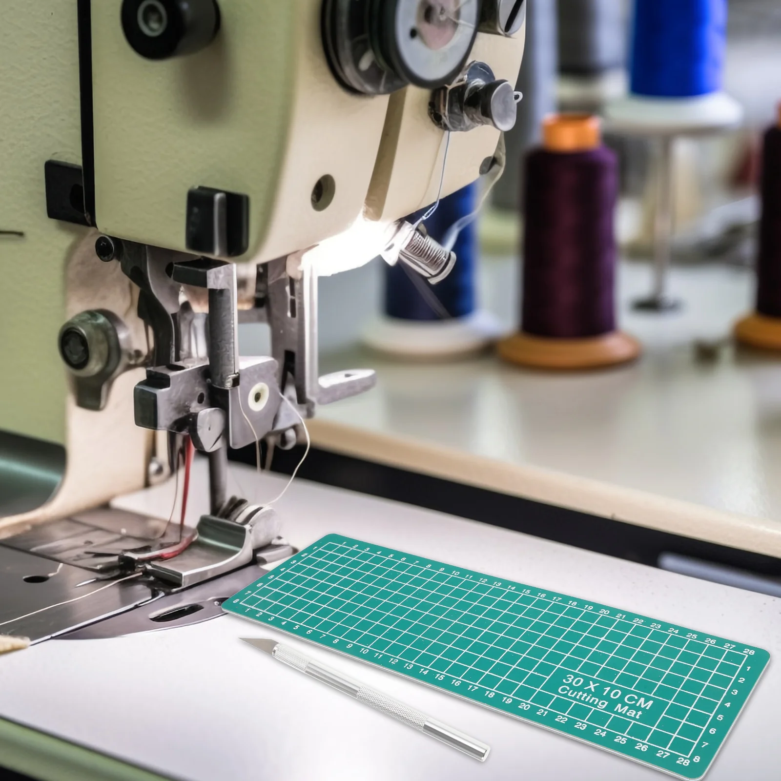 

Cutting Board Set Rubber Mat for Paper Crafts Scrapbooking Engraving DIY Projects Long Lasting Safe Use Protect Surfaces