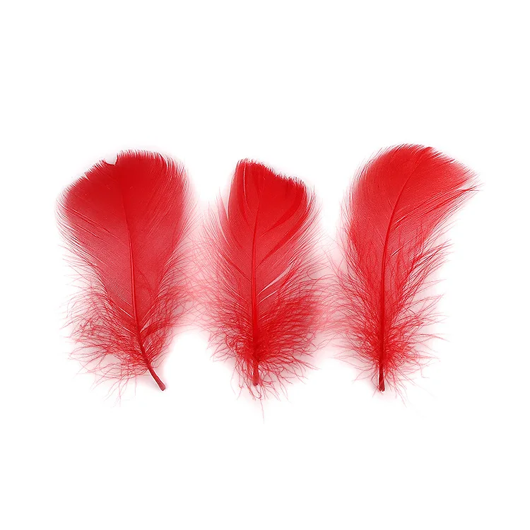 Natural Goose Feathers 100-500PCS Colored Feather Decorative Feathers for DIY Crafts Home Decor Dream Catcher Accessories