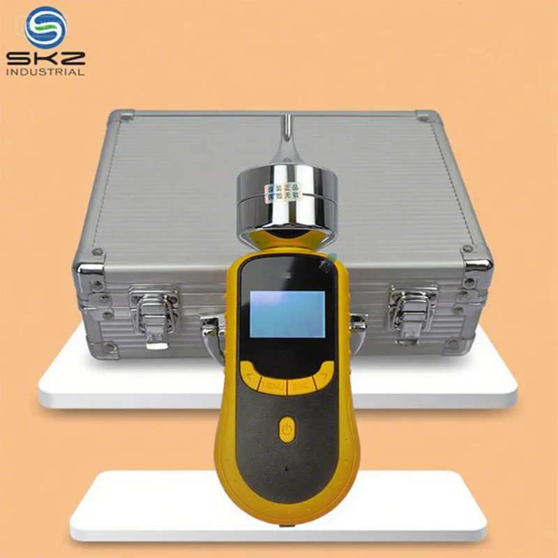 Portable Isopropanol (C3H8O) Gas Monitor Self-calibration Function Adjustable Air Pump