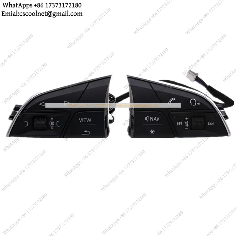 JS03 OEM Multifunctional Steering Wheel Button Switch MFSW Key Button with Heater for AUDI Q5