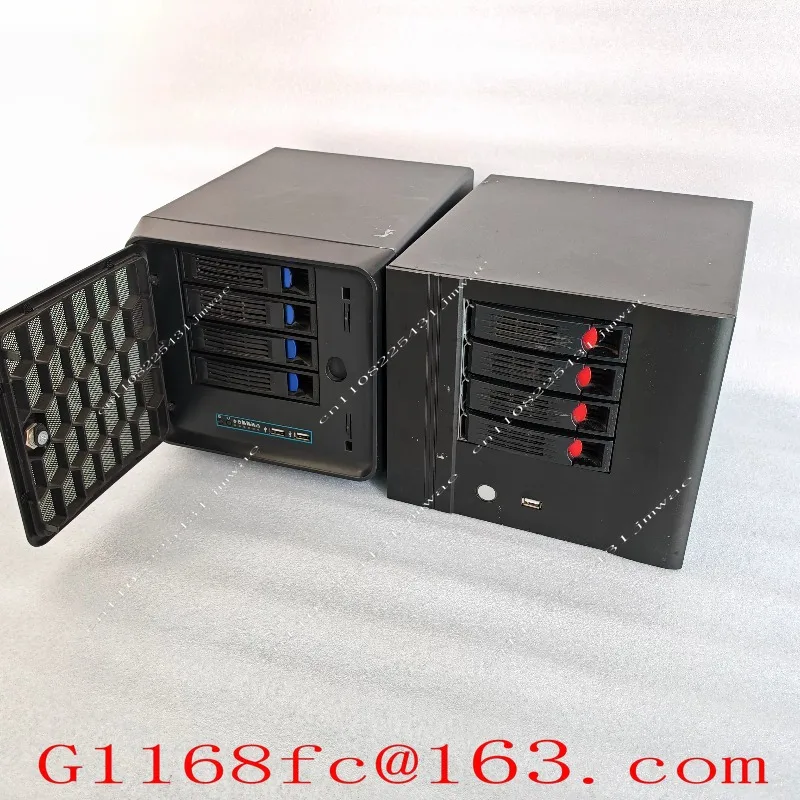 Micro Computer Enterprise Network Storage 4 Disk Slots J1900 Quad Core 4G Memory 16GB Solid State Drive with OS Installation