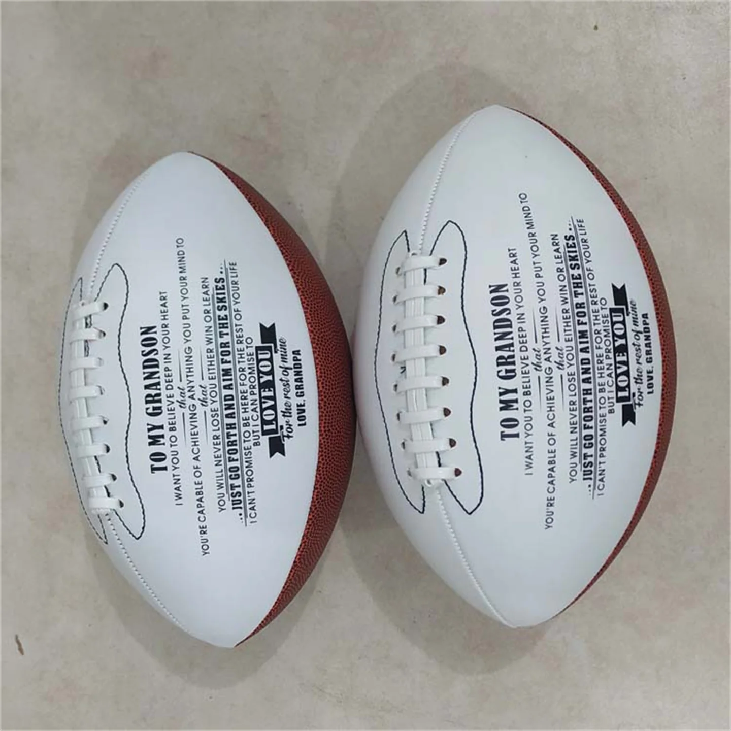 Rugby Size #9 Pu Leather Machine Sewn American Football Standard Ball For Match Adults Clubs Training Olive Ball