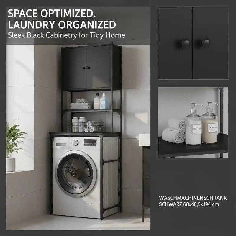 Armoire Lave-Linge Gain de Place S3e3df0fa8e0046c08ab6d04d8c875689y