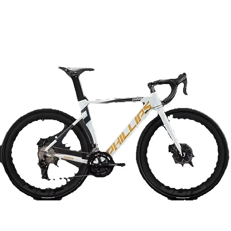 Mehrstufiges Rennrad mit Flachlenker und Rennlenker, Gravel Bike für Erwachsene, Herren, Damen, Studenten, Straßenfahrten