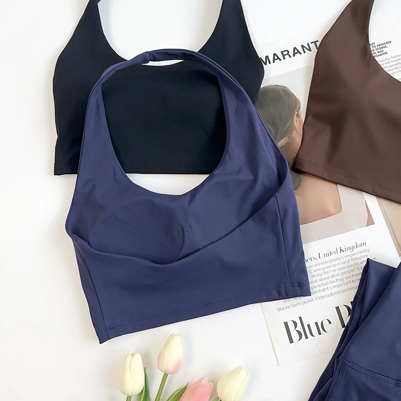 المرأة 2 قطعة الجنس رياضة تأثير اليوغا الرياضة الصدرية يغطي الرجل اليوغا مجموعة عارية يشعر عالية تمتد مريحة تجريب مجموعة ملابس رياضية