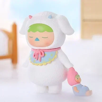 

Pop Mart Pucky Elf Sleeping Baby Series Kawaii Anime Action Figure Blind Box Toy Desktop Decoration Surprise Mystery Gift