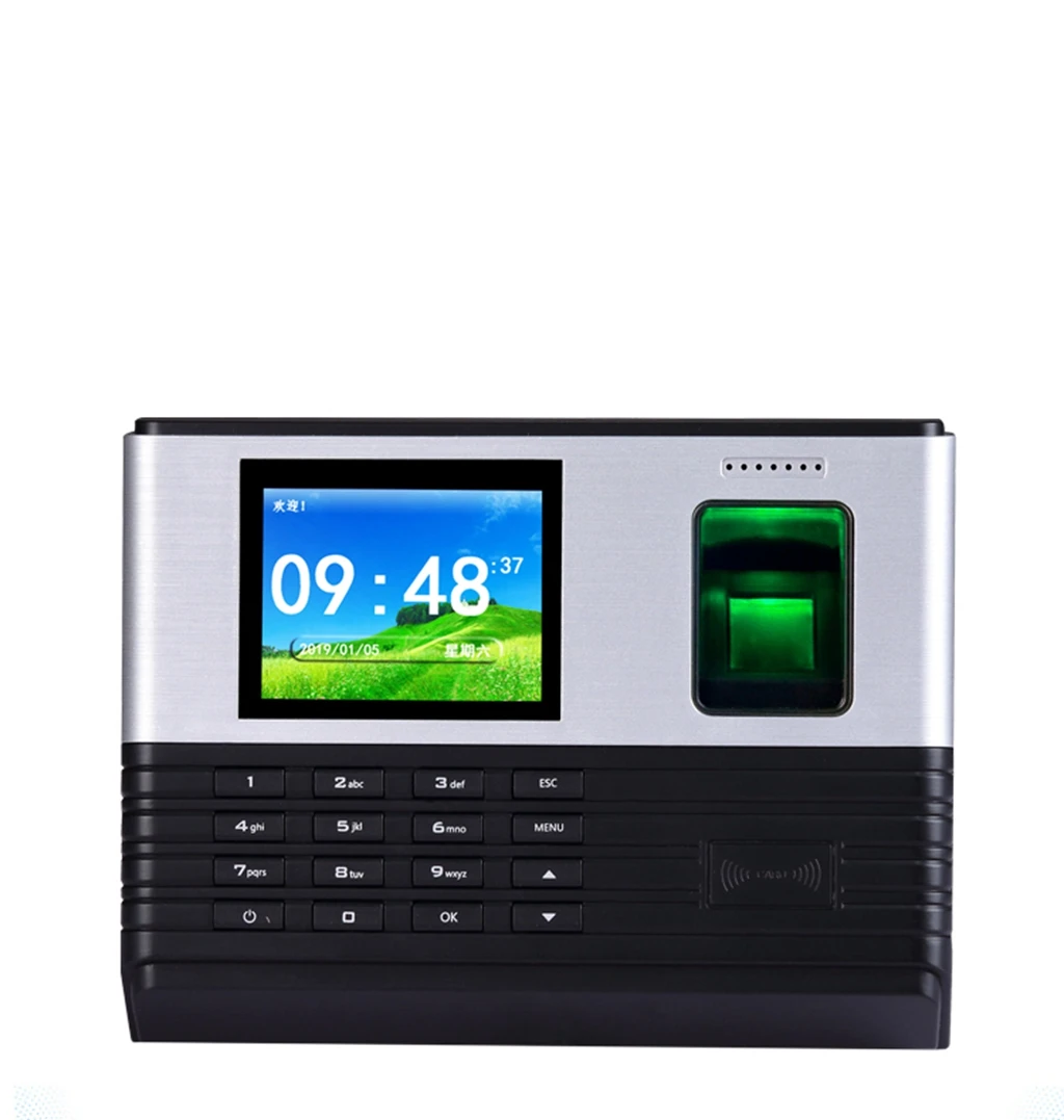 Fingerprint Attendance Machine Password ID Card Multi Function High Capacity Punch A-L355 WIFI USB English