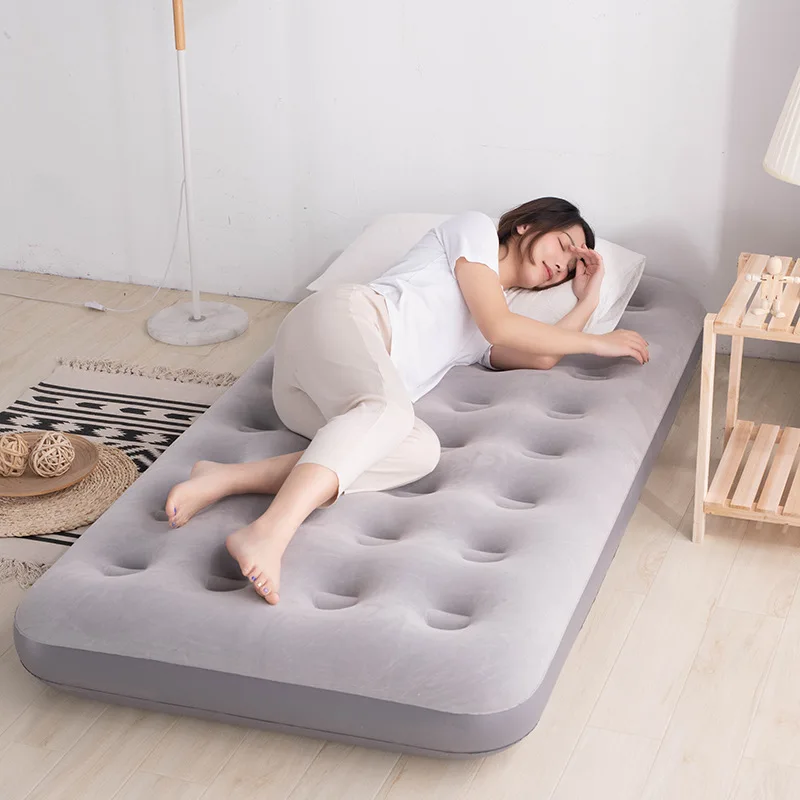 Inflatable Air Mattress,Cute Photo Prop Portable Blow-Up Air Sofa Bed for Indoor and Outdoor Use, Travel Bed for Camping, Garden
