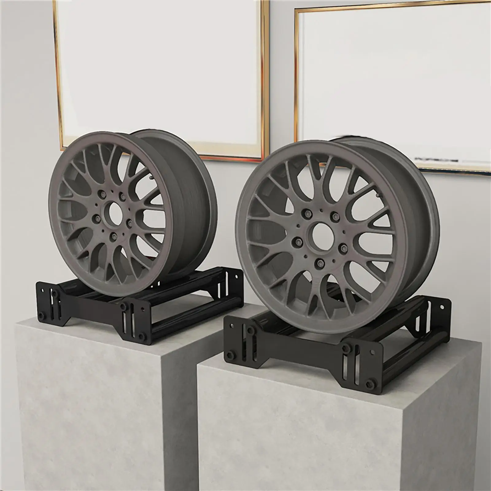 Automotive Wheel Detailing Stand Part for Polishing Repairing Cleaning