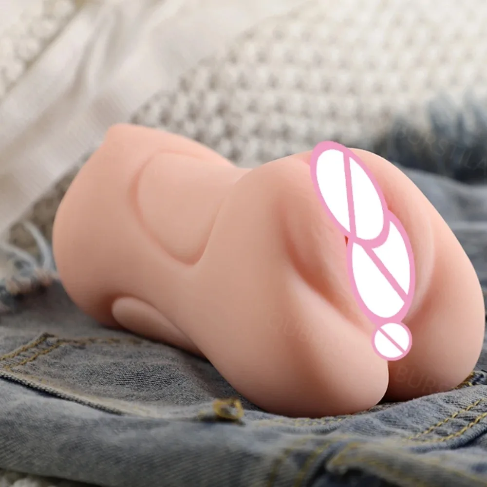 QUBANLV جيب كس المهبل الحقيقي Sextoys سيليكون منتجات للبالغين ذكر الموزه كأس لعبة الجنس للرجال واقعية الاصطناعي المهبل