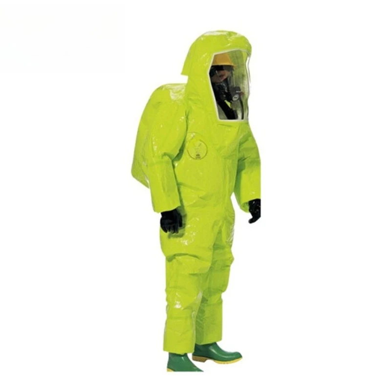 554T Heavy duty airtight protective clothing Class A, anti-radioactive particulate matter and anti-corrosive gas