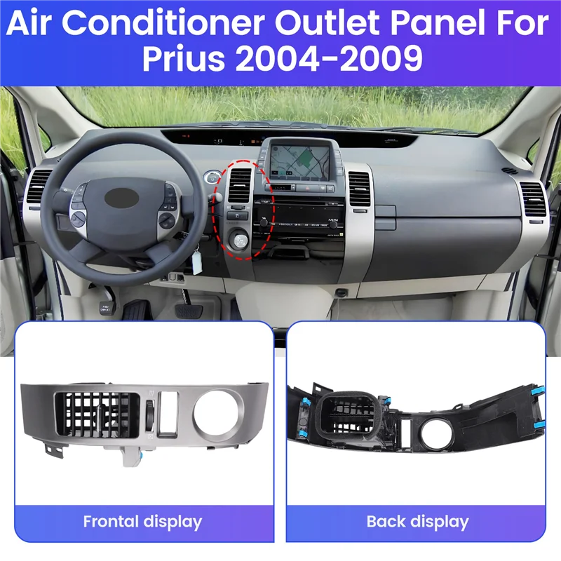 

AT92-Автомобильная передняя панель приборной панели, вентиляционная решетка кондиционера для Toyota Prius 2004-2009 гг.