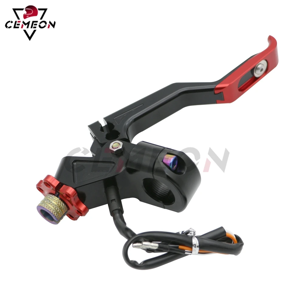 

For RM85 RM125 RM250 RMZ250 RMX250R RMX250S Motorcycle Modified 7/8" 22MM Stunt Clutch Lever Effort-Saving Cable System