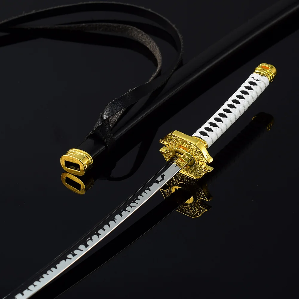 26cm 버질 야마토 카타나 리본 DMC 게임 상품 1:6 금속 검 모델 집 장식 공예 인형 장비 장난감 남자아이