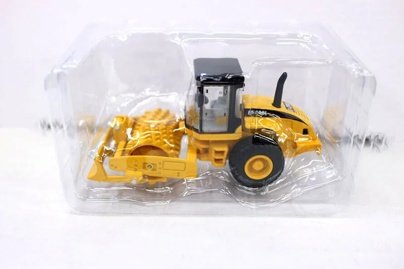 C-COOL 1/64 Alloy Diecast Engineering Vehicle Toy Padfoot Drum vibratory Compactor Model Children Gifts In Stock