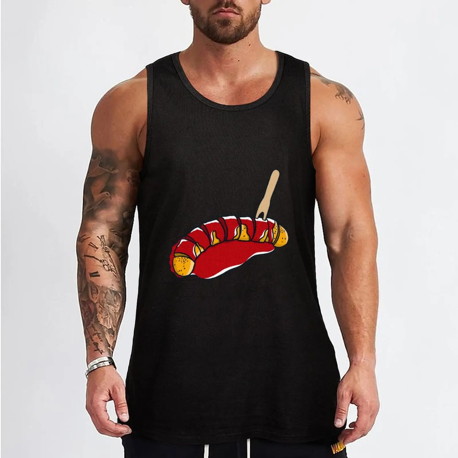 Currywurst pure Scarf \t Tank Top sleeveless tshirts for men man sexy?costume