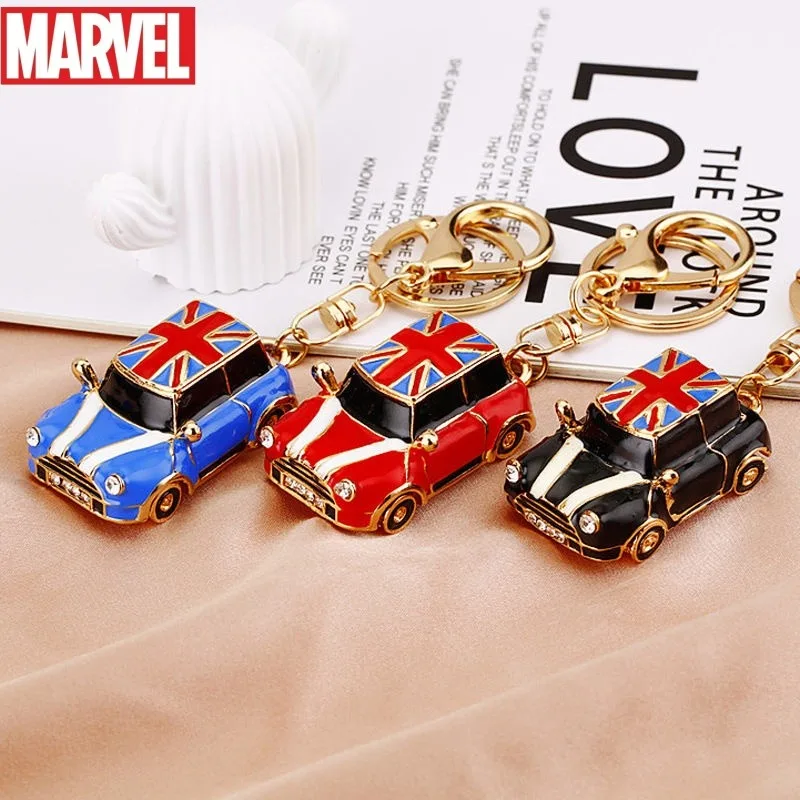 

Брелок с героями мультфильмов Marvel в стиле аниме «Капитан Америка», модный персонализированный креатив для мужчин и женщин, подвеска для сумки для пар