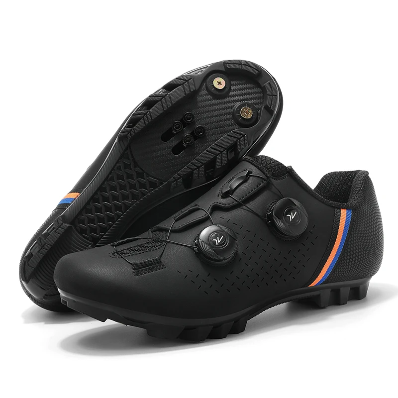 

Mtb Cycling Sneaker Cleats Shoes male Flat Pedal Bicycle Shoe Speed Cycling Shoes Mountain Bike Shoe Racing Lock Footwear men