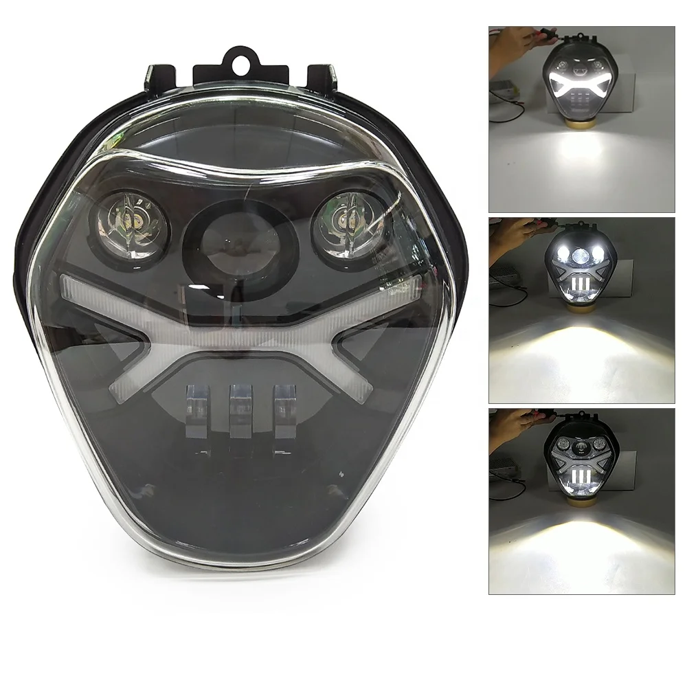 

Motorcycle Aluminium LED Headlight Assembly For BMW R1200R 2016-2019