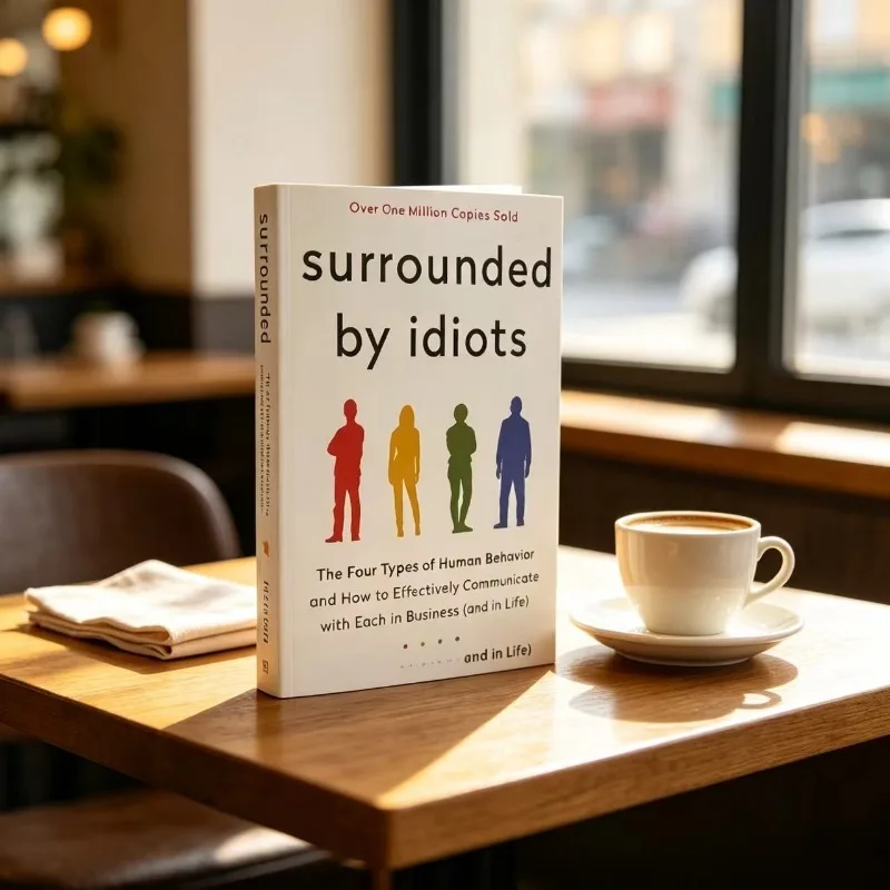 Surrounded By Idiots The Four Types of Human Behavior Book Business Life Communication Psychology Self Help Paperback