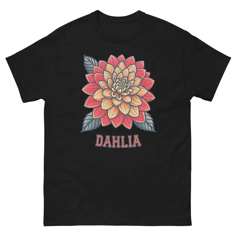 

Dahlia Plant Horticulture Landscaping Gardening T Shirt