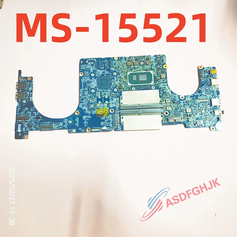 607-15521-12S Laptop Motherboards MS-15521 FOR MSI Modern 15 A11M-004 A11M-221Motherboard WITH I7-1165G7 CPU TEST OK