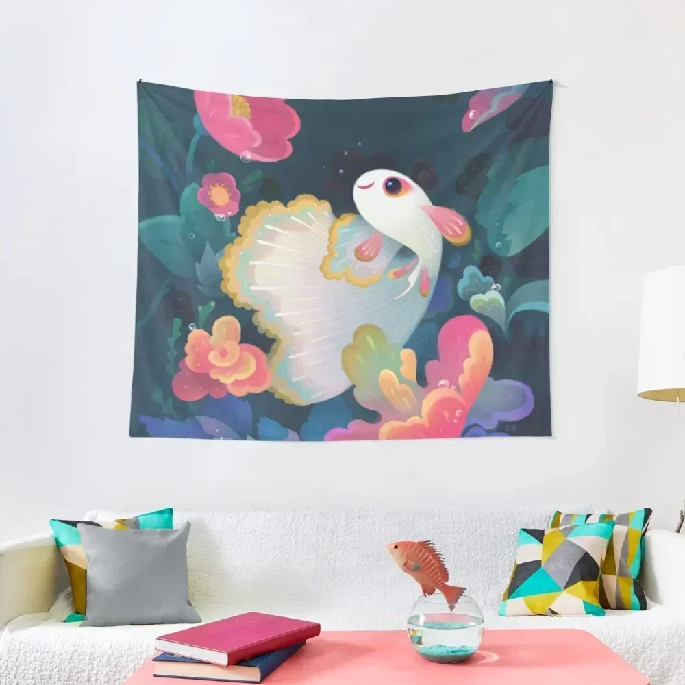 

Flower guppy Tapestry Home Decorations Aesthetic Decorative Wall Wall Decoration Items Bedrooms Decorations Tapestry