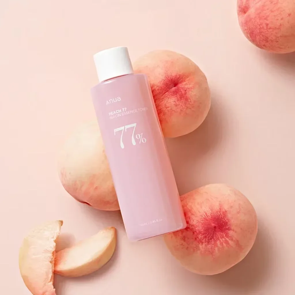 Anua Peach 77 Niacin Essence Toner Brightening Toner for Face, Niacinamide, Panthenol, Ceramides, Facial Toner for Glass skin