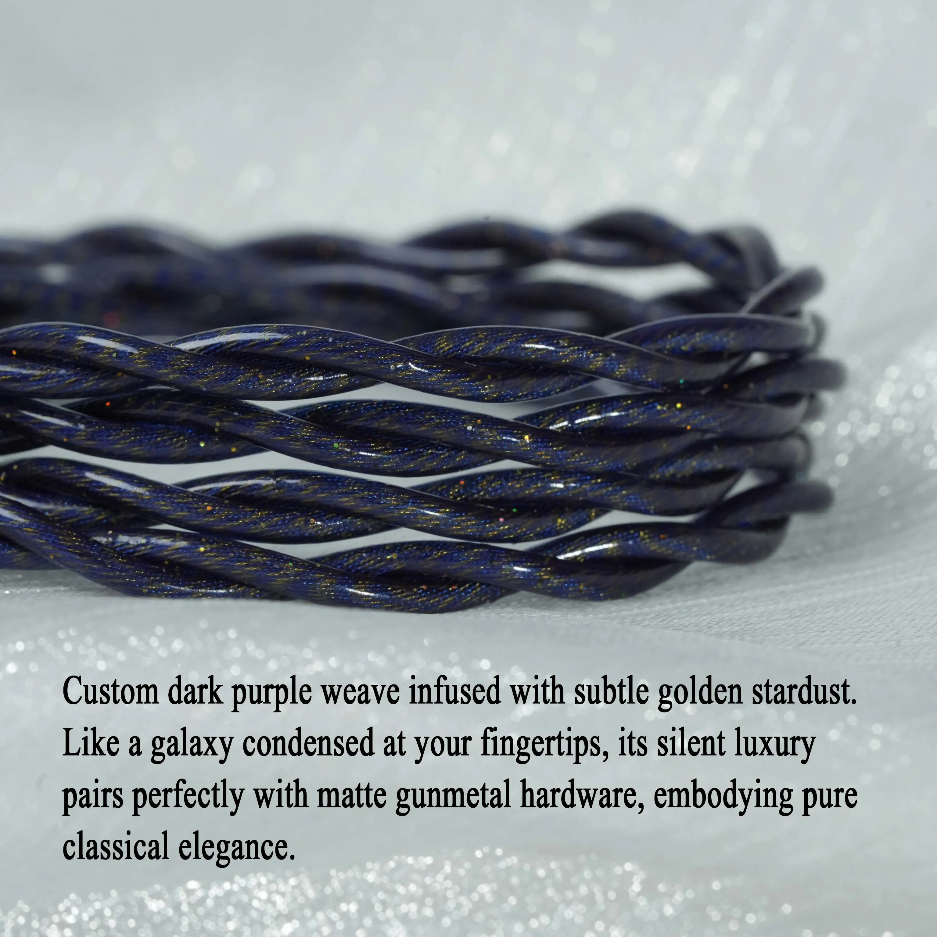 TRKAPLST-06 2core HIFI In-Ear Headphone Extension Cable With 2.5/3.5/4.4/6.35mm IE900 0.78-2PIN MMCX For KZ FIIO image 5