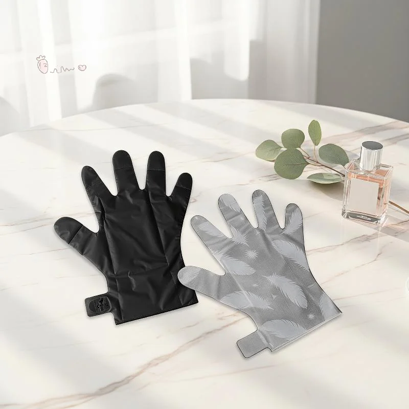 [H] 1 Pair Professional Protection Gloves Home Anti UV Gloves For Manicures Protect Hands Nail Art Stretchy Fingerless Glove