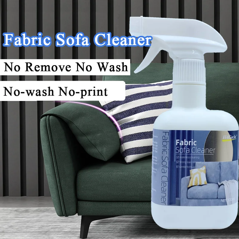 Fabric Sofa Cleaner Hair Multi-Purpose Cleaner No-Rinse Stain Remover Carpet No-Wash Cleaner