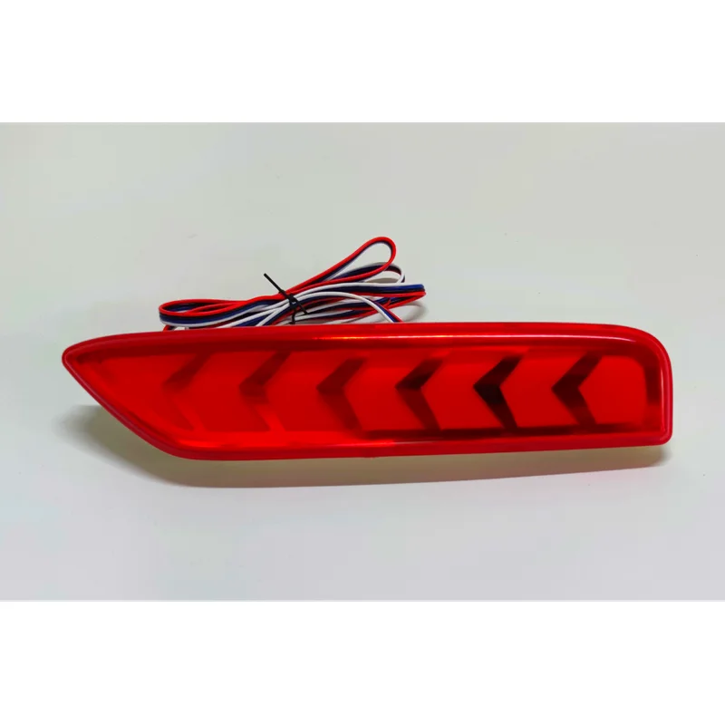 For Mitsubishi Mirage 2020 2021& Xpander 2022 2023 Rear Bumper Reflector Lights Brake Light Dynamic Turn Signal Lamps 12V - Image 2