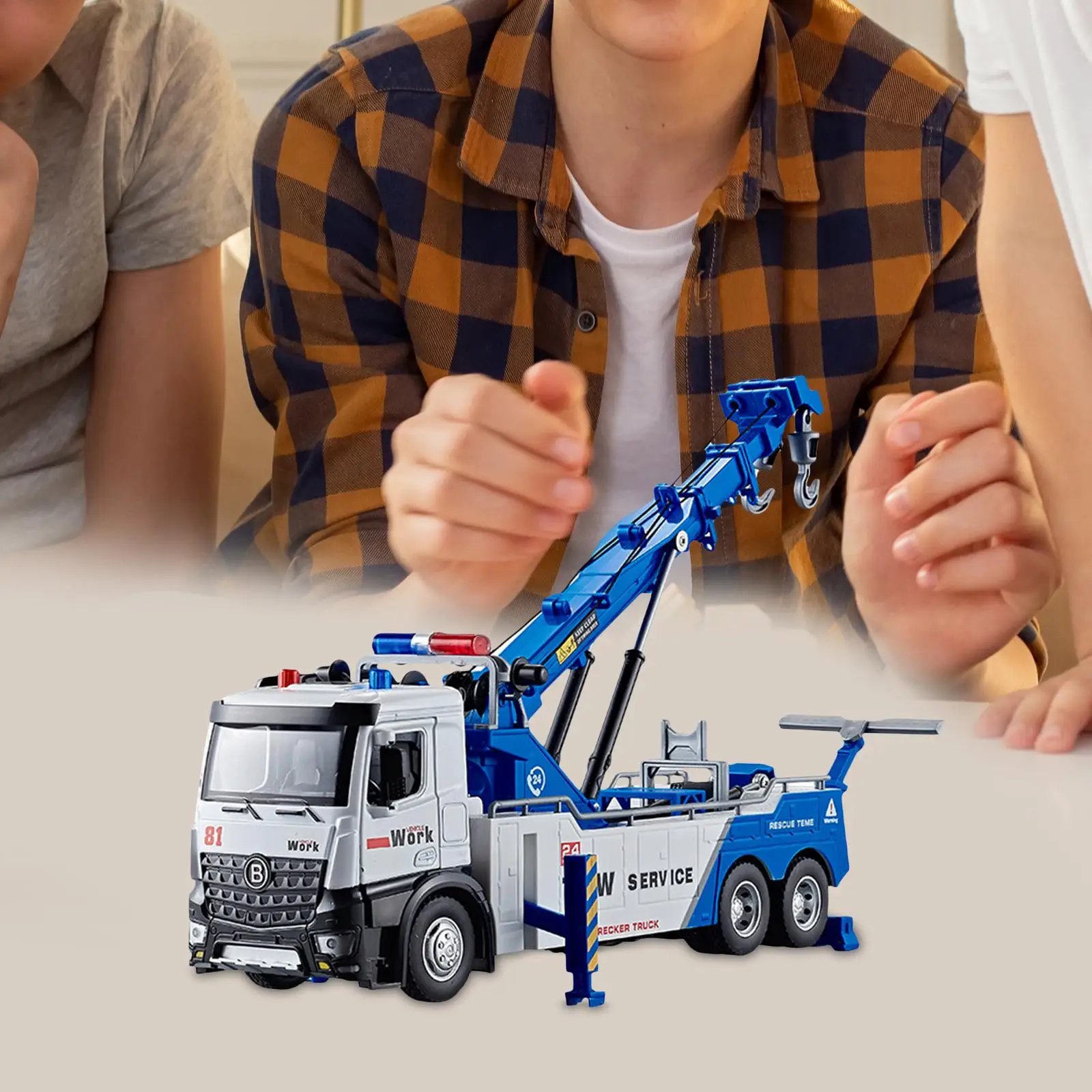 Zabawka - wózki budowlane dla dzieci, chłopców i dziewczynek, ciężarówki budowlane.