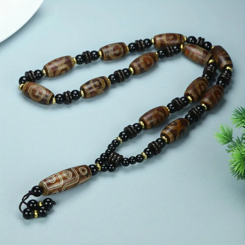 

Bohemian Style Natural Agate Necklace Jewelry