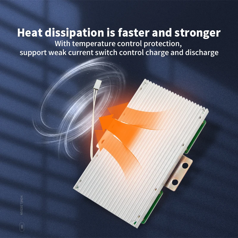 JBD BMS 3S 4S 6S 7S 8S 10S 12S 13S 14S 15S 16S 17S 20S 24S 28S for Lithium Battery Pack 100A 120A 150A 200A Peak Current 1000A