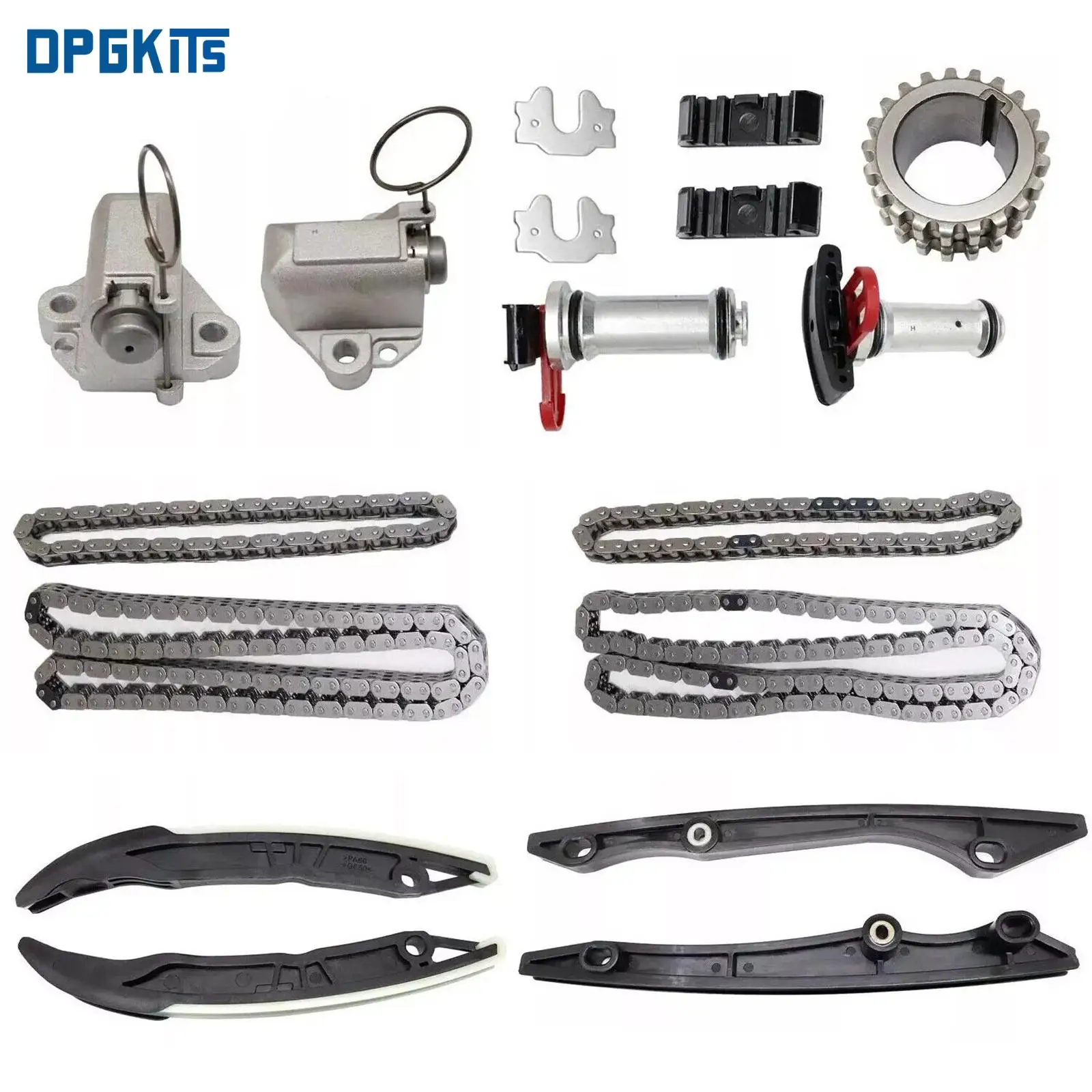 

Комплект цепи ГРМ двигателя 3-1069SAX BR3Z6268A BR3Z6K254A BT7032 BT7033 BR3Z6K254A для Ford F-150 Mustang 2018-2020