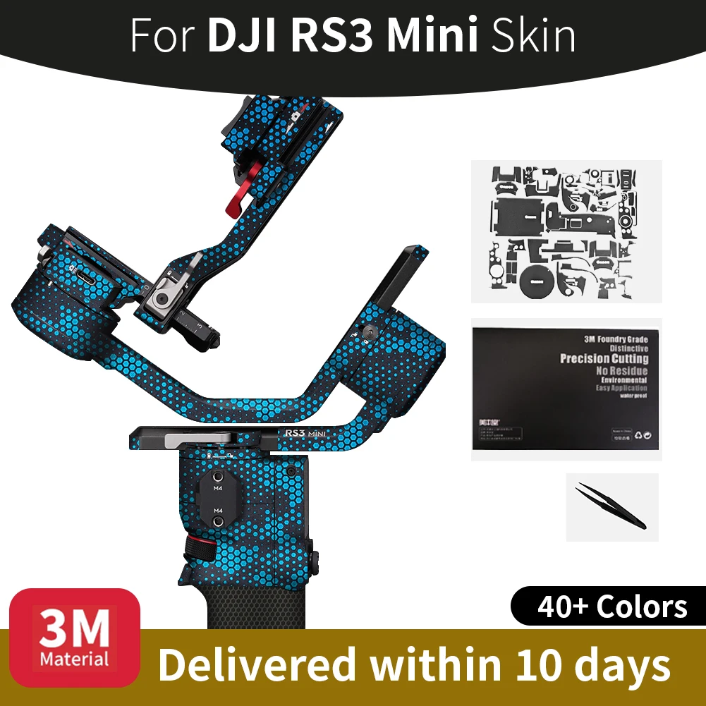 

Для Dji rs3mini Skin, наклейка серии DJI RS3 Mini, устойчивая к царапинам защитная пленка, полная защита покрытия
