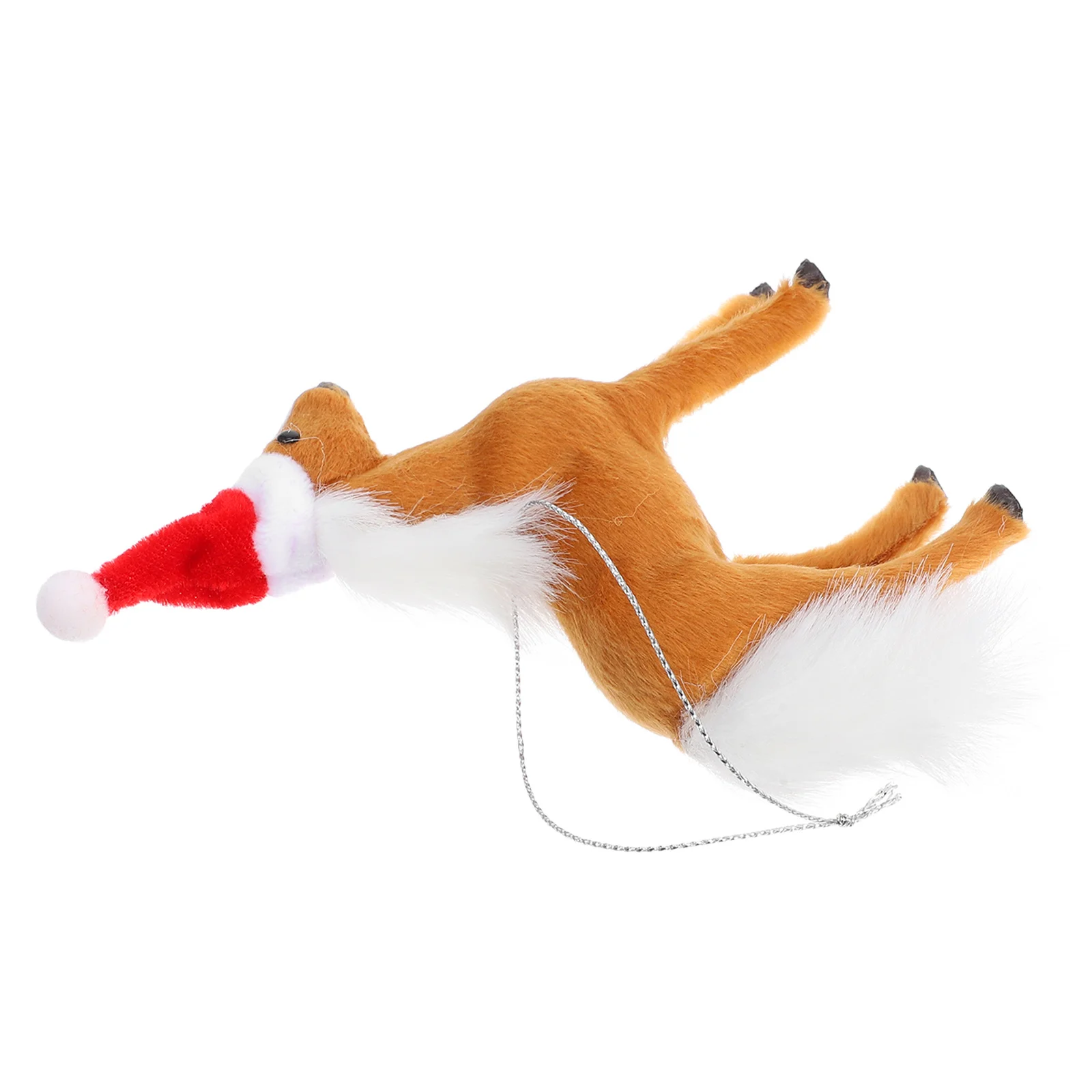 

Set of 6 Christmas Horse Hanging Ornaments Xmas Tree Decorations Festive Pendants for Fireplace Tabletop Holiday Display