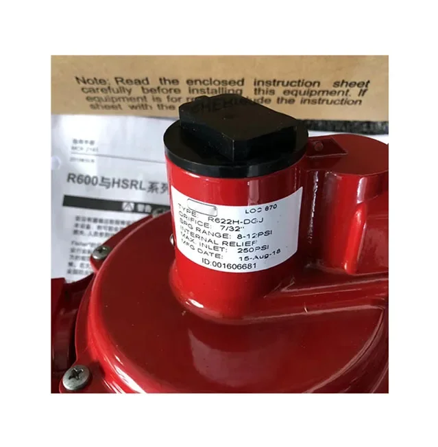 Typ R622H-JGJ First Stage Regulator universal bietet Economica Control Gasdruckregler