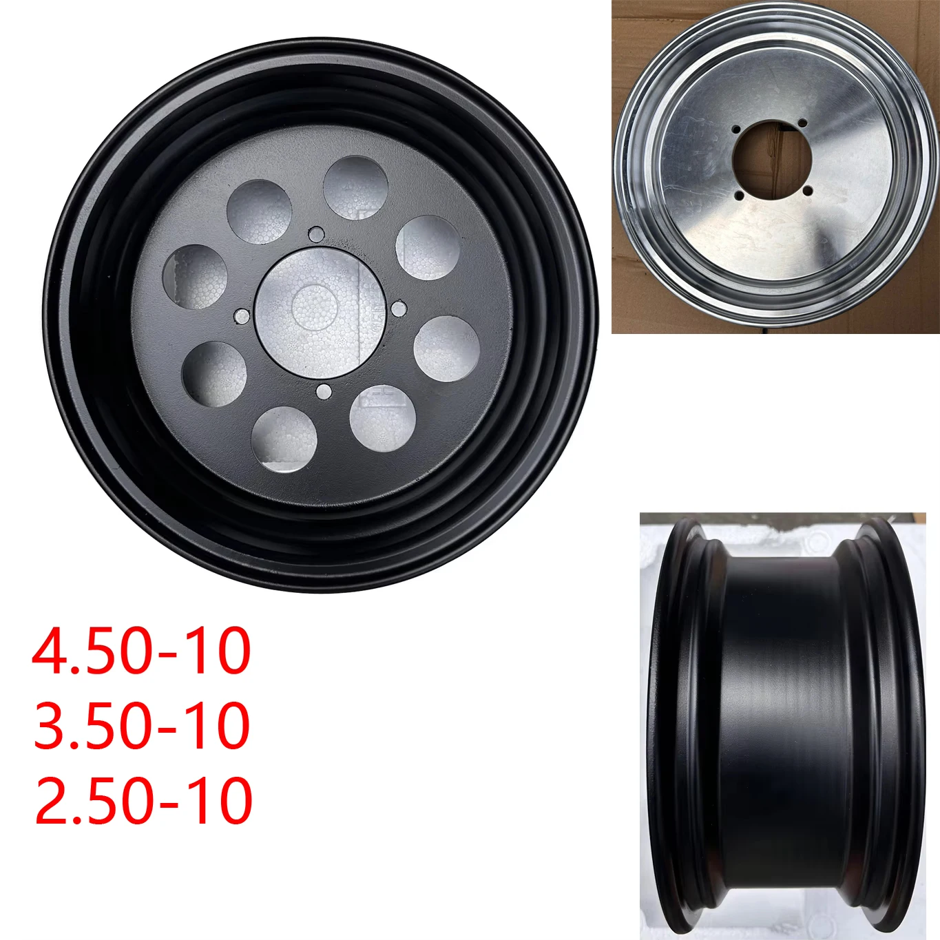 

Motorcycle Aluminum Alloy wheel rim Rims 4.50-10 10 inch For Honda Monkey bike Trail Z50 Mini Spare Parts Modify DIY Accessories