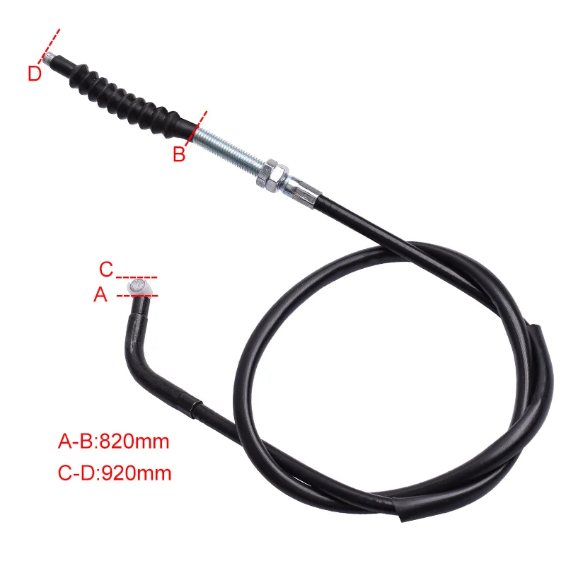 

92cm Motorcycle Clutch Cable Wirerope For Honda CBR250 MC22 CBR22 1990-1994 Motorbike Extended Line Wire 250CC