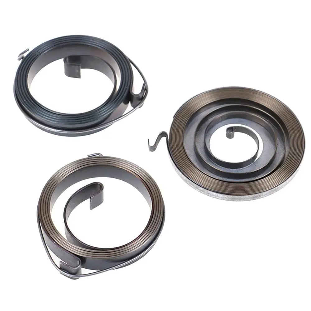 1Pcs Durable Starter Spring Chain Chain Saw Spring Iron Disc Parts Gasoline Pulling Plate Spring Starter Easy To Rise 5200/5800