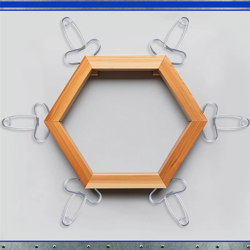 A76K Miter Spring Clamps Kit 20 Miter Clamps With Spring Loaded Pliers For Woodworking Picture Frames Wood Trim Moldings