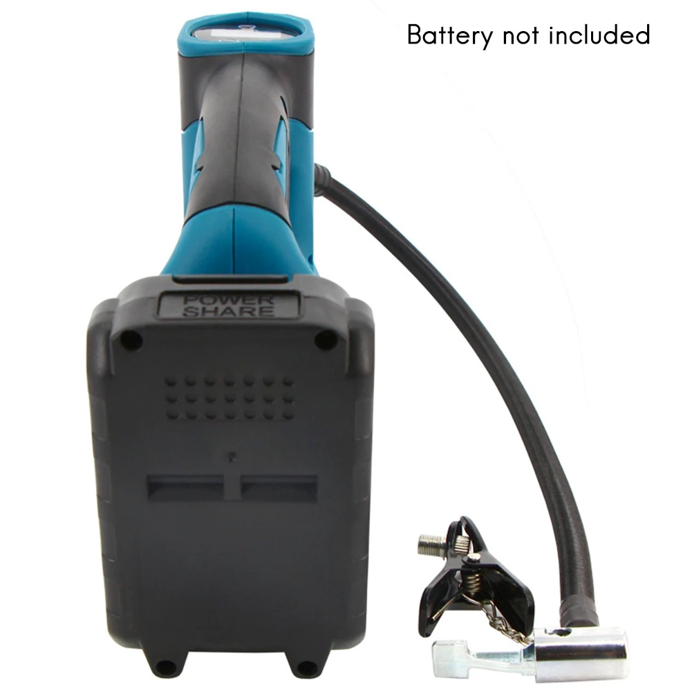ABCA-Electric Air Pump For 18V Lithium Battery Cordless Air Inflator With LED Light For Tire Pumping/Ball Inflation