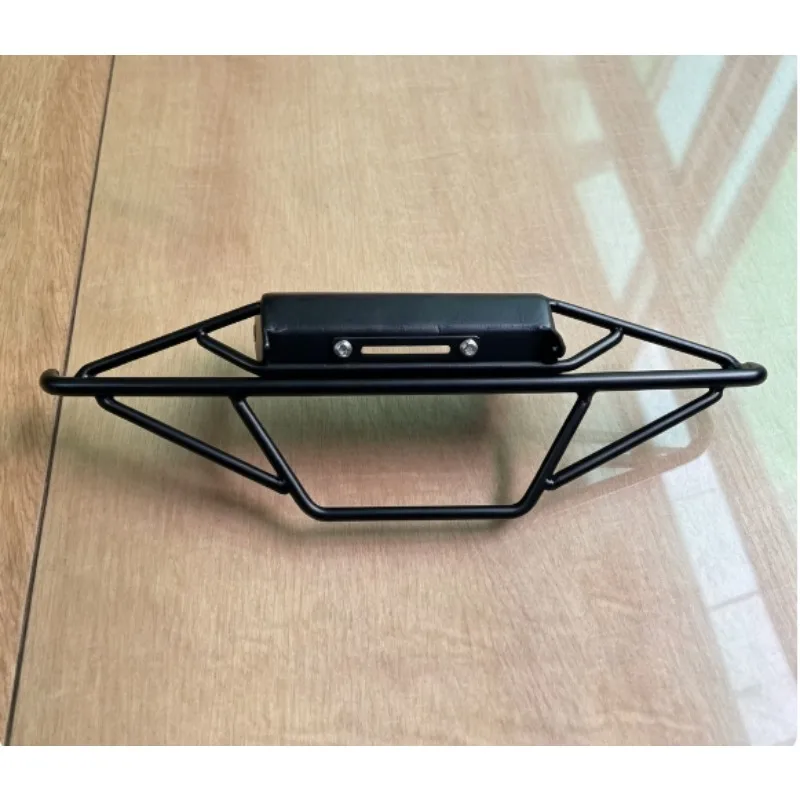 Metal  Front Bumper for Wltoys 104006 1/10 Scale  RC Crawler — with Winch Mount, License Plate Slot, Bolt-On Upgrade