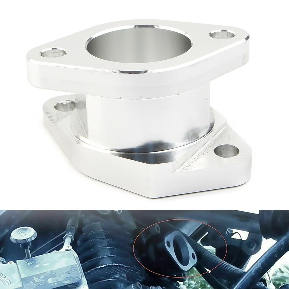 Motorbike Carburetor Intake Manifold Boot CNC Aluminum For Yamaha Warrior 350 YFM350X ATV 1UY-13586-01-00 1UY-13586-02-00